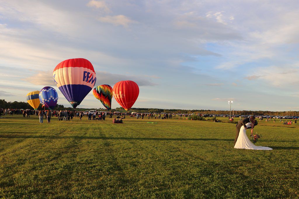 Adirondack Balloon Festival Saturday morning